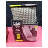 (2) Auto Drive 1pc Atlanta Tan Seat Cover-Universal Fit  Assembled Product-2202SC262