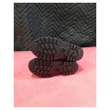 Purple Kids Rain Boots with Handles Size 10