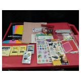 LOT OF RANDOM OFFICE SUPPLIES AND SCHOOL SUPPLIES