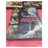 Action Movie DVD Collection - Argo, SWAT, Stealth, Home of the Brave New