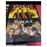 Action Movie DVD Collection - Argo, SWAT, Stealth, Home of the Brave New