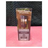 Better Homes & Gardens Solar LED Beckon Motion Sensor Deck Light  Black Finish  10-50 Lumens