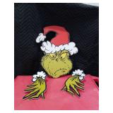 The Grinch Christmas Santa Fence Sitter Decor