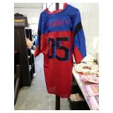 FUBU Jersey #05 Red and Blue Sport Shirt XL