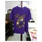 Prince Purple Rain Motorcycle T-Shirt Size Large