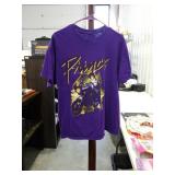 Prince Purple Rain Motorcycle T-Shirt Size Large