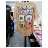 Nickelodeon SpongeBob SquarePants Baseball Jersey Size Large