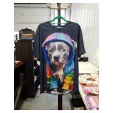 Pit Bull Rainbow Hoodie T-Shirt XXL
