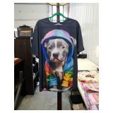 Pit Bull Rainbow Hoodie T-Shirt XXL