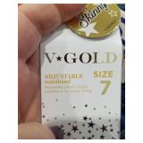 V-Gold Girls Sequin Owl Jeans Size 7