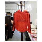 Adidas Orange Hoodie Sweatshirt L/G (14/16)