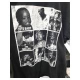 Pro Super Heavy West Coast 90s Hip Hop Photo Grid T-Shirt 3XL