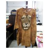 The Mountain Lion Face T-Shirt Size 5XL