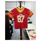 Kansas City Chiefs Travis Kelce #87 Kids Jersey Size 4T