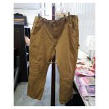 Dickies Brown Duck Canvas Work Pants Size 42 x 32