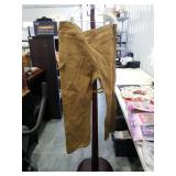 Dickies Brown Duck Canvas Work Pants Size 42 x 32