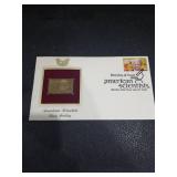2008 Linus Pauling Gold Stamp First Day Cover