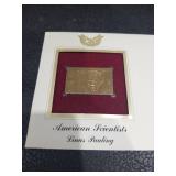 2008 Linus Pauling Gold Stamp First Day Cover