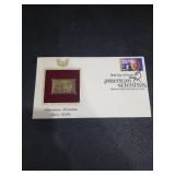 2008 Edwin Hubble American Scientists First Day Cover with Gold Replica Stamp