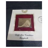 2000 Deep Sea Creatures Fangtooth Gold Stamp First Day Cover