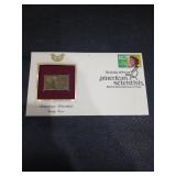2008 Gerty Cori American Scientists Gold Stamp First Day Cover