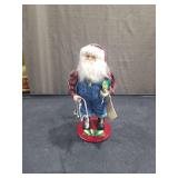 Fishing Santa Claus Figurine