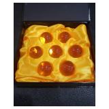 JoySee Toy Crystal Glass Ball Starsï¼Anime Collectibles New Gift Box Set of 7pcs 43mm/1.7 in in Diameter