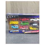 Adventure Force Die-Cast Vehicle Assortment 9 Pack Car Play Vehicles