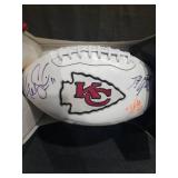 Kansas City Chiefs Signed Full Size Football