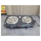 Double Burner Electric Hot Plate