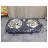 Double Burner Electric Hot Plate
