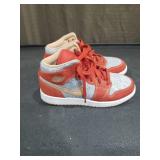 Air Jordan 1 Mid Orange Denim Size 4.5Y