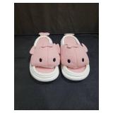 Pink Whale Summer Slippers Size 9 to 9.5