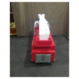 Large Red and White Fire Truck Toy with Extending Ladder