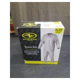 Athletic Works Sauna Suit with Reflective Detailing on Sleeves  X-Large/XX-Large  Silver