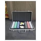 Professional Poker Chip Set with Aluminum Case