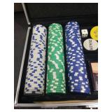 Professional Poker Chip Set with Aluminum Case