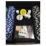 Professional Poker Chip Set with Aluminum Case