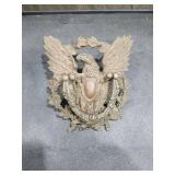 American Eagle Door Knocker Gold colorl Original Home Decor Antique Cast Iron