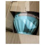 LOT OF 12 TURQUOISE CEREAL BOWLS