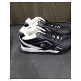 Starter Baseball Cleats Black/White Size 8