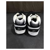 Starter Baseball Cleats Black/White Size 8