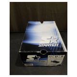 Starter Baseball Cleats Black/White Size 8