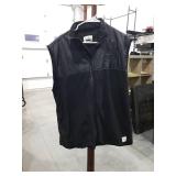 EDDIE BAUER WORKWEAR FLEECE VEST SIZE LARGE