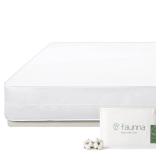 FAUNNA Zippered Mattress Encasement, 100% Cotton Bed Bug and Dust Mite Proof Mattress Protector, Hypoallergenic, Antibacterial Protection, Noiseless Zipper, Six-Sided Cover (King 16" Deep) - Retail: $