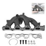 MYOYAY Engine Exhaust Manifold Kit Fit for Chevrolet Captiva Sport 2012 L4 2.4L Equinox GMC Terrain 2010-2012 L4 2.4L, 674-940 Exhaust Manifold Kit with Gasket Bolts Nuts - Retail: $70