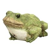 Bits and Pieces - Frog Motion Sensor and Detector Statue - Animal Gardening Gifts - Weather Resistant Garden Decoration Sculpture - 4½" x 8½" - Retail: $30