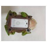 Bits and Pieces - Frog Motion Sensor and Detector Statue - Animal Gardening Gifts - Weather Resistant Garden Decoration Sculpture - 4½" x 8½" - Retail: $30