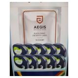 Aegis Adhesives 10pk Label Tape Replacement for Dymo LetraTag Refills