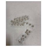 40 Pieces Rhinestone Crystal Twisters Set Spiral Hair Pins Silver Coils Rhinestone Spiral Hair Jewelry Crystal Clip Accessories for Wedding Bridal Prom, 8 Styles - Retail: $7
